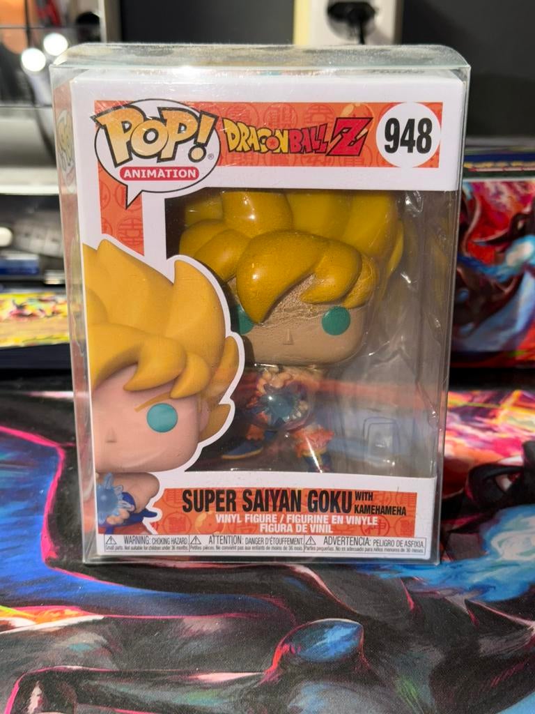 Super Saiyan Goku #948 Dragon Ball Funko POP + soft acryl, Verzamelen, Ophalen, Zo goed als nieuw