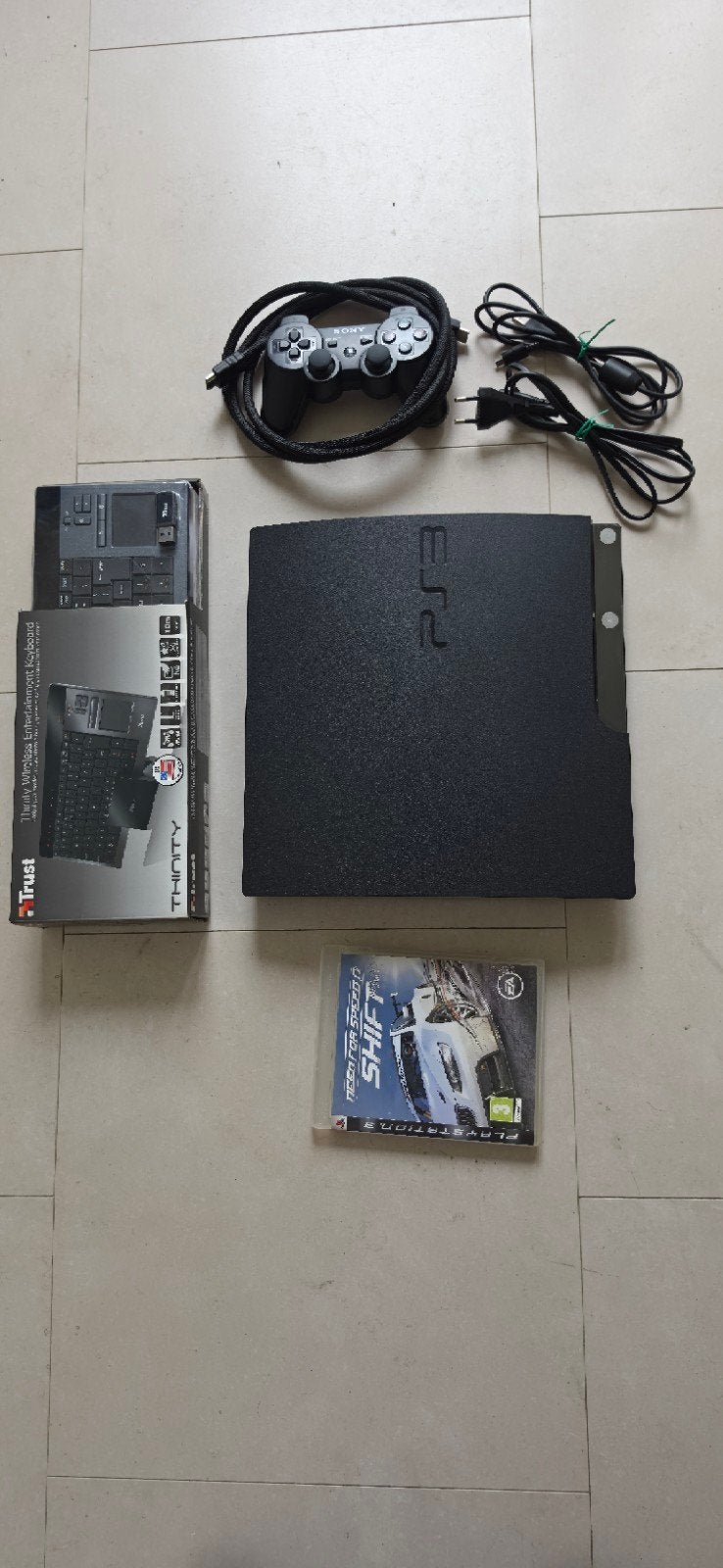 Sony PlayStation 3 Slim 120GB complete set weinig gebruikt!!, Spelcomputers en Games, Ophalen, Zo goed als nieuw, Met 1 controller