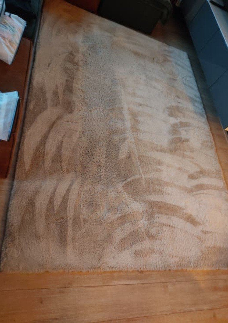 Hoogpolig / Fluffy Kleed Beige 290 x 205, Ophalen, 200 cm of meer, Zo goed als nieuw, 200 cm of meer