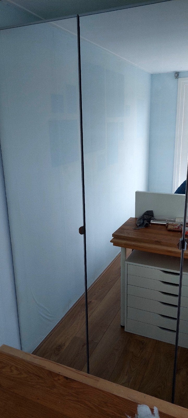 IKEA PAX - VIKEDAL spiegeldeur 195x50 (3 stuks), Ophalen, Minder dan 50 cm, 200 cm of meer, Zo goed als nieuw