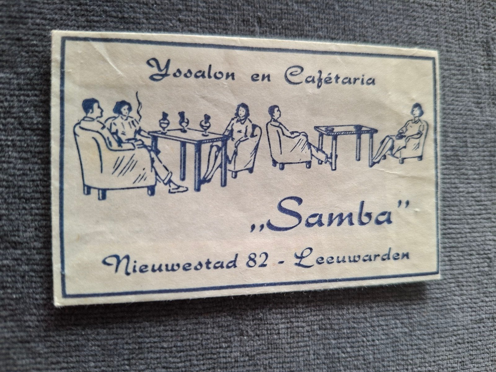 Leeuwarden, "Samba" IJssalon en Cafétaria, Verzenden, Nederland