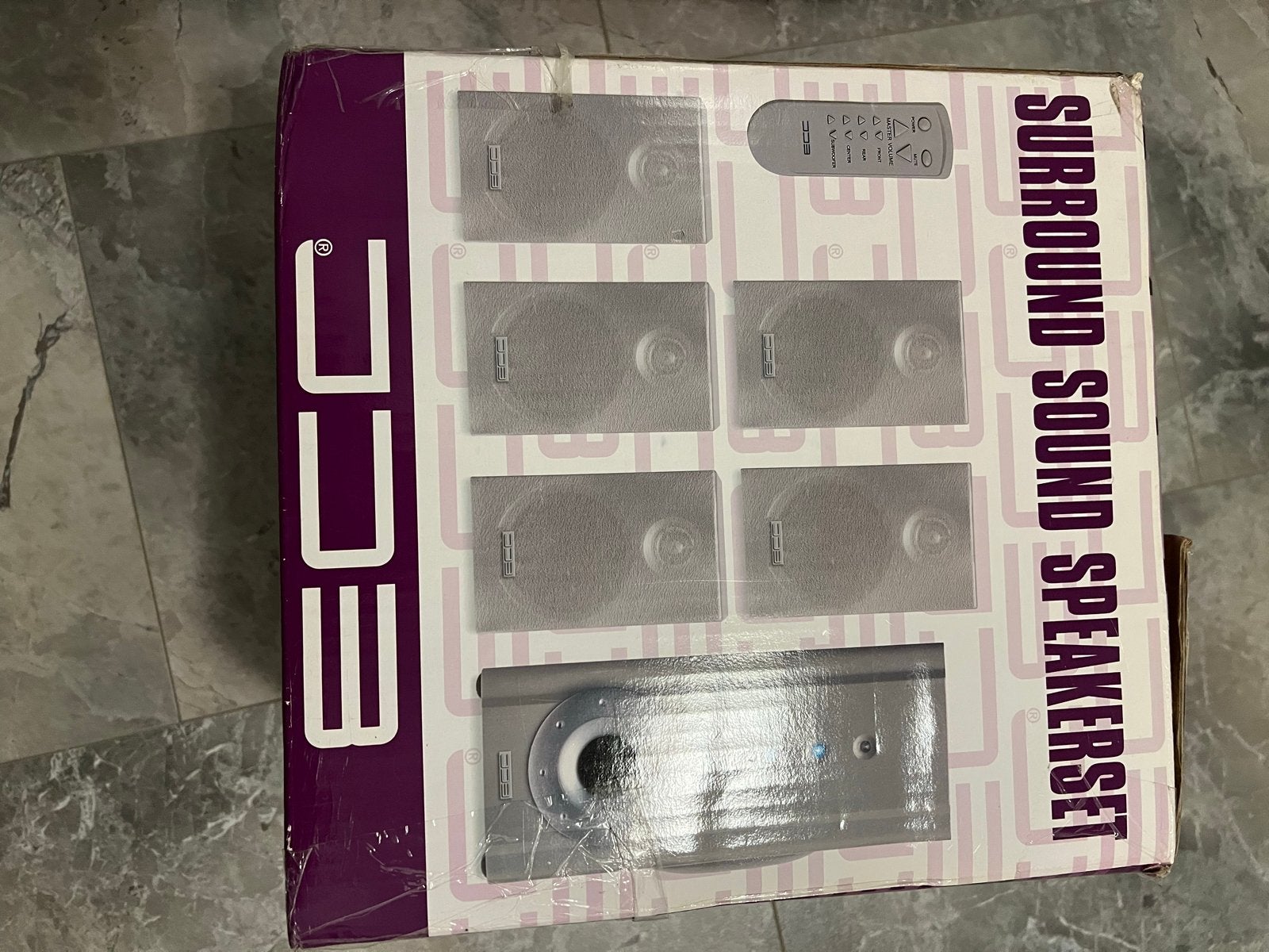 ECC Surround Sound Home Theater Set 5.1, 70 watt of meer, Nieuw, 5.1-systeem, Overige spelers