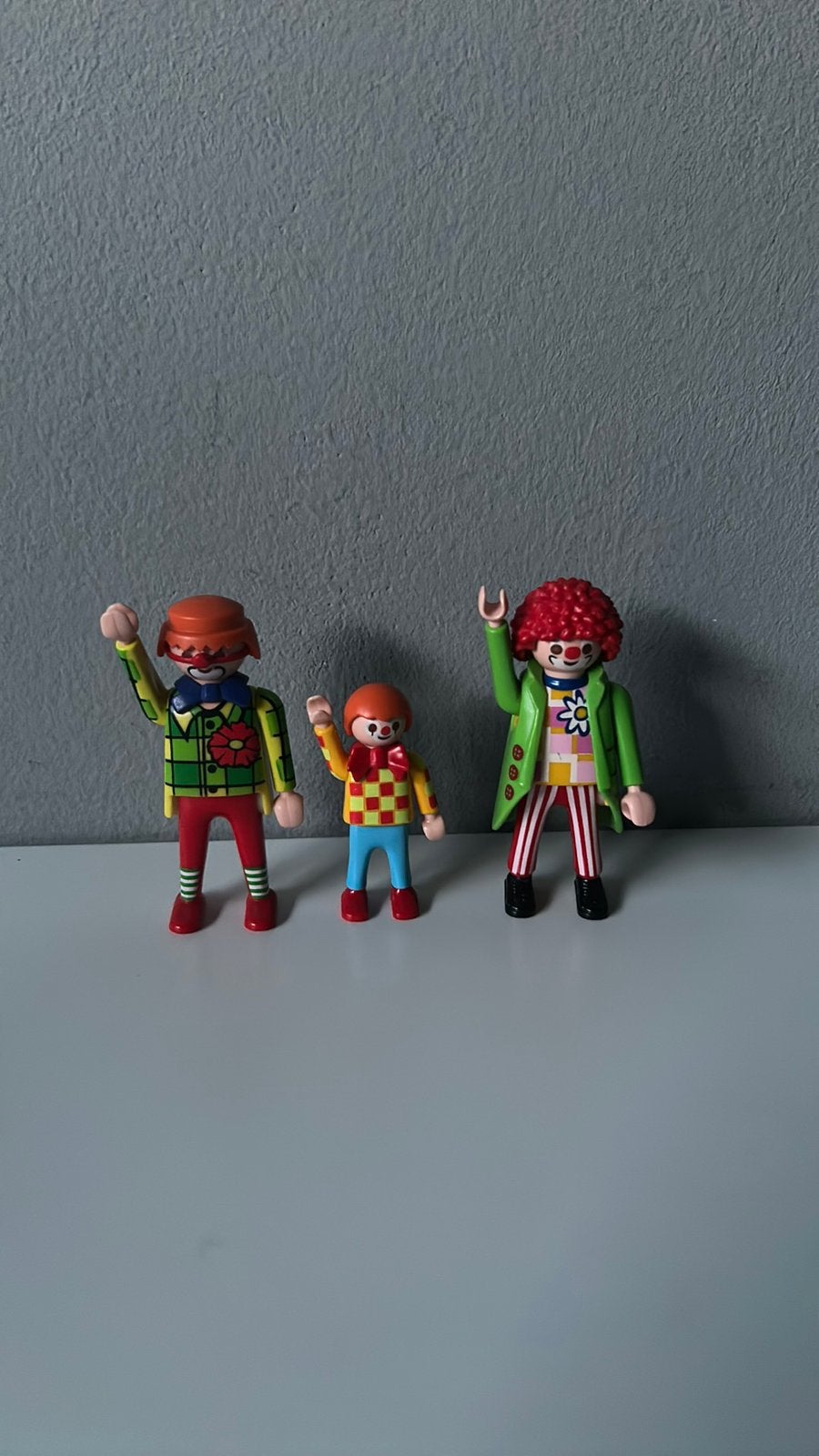 Playmobil clown poppetjes, Verzenden, Zo goed als nieuw
