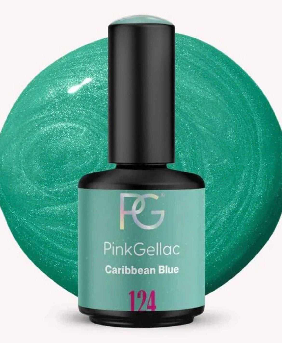 Pink gellac Caribbean blue, Ophalen, Nieuw, Blauw, Handen en Nagels