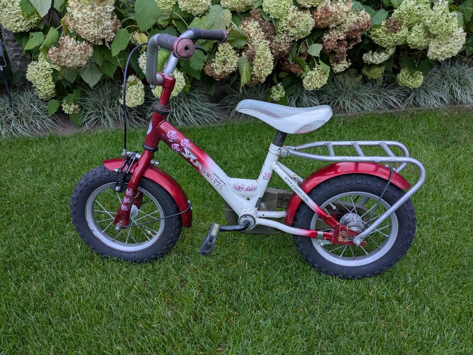 Yipeeh 12 inch, Fietsen en Brommers, Ophalen, Gebruikt, Terugtraprem, Minder dan 16 inch