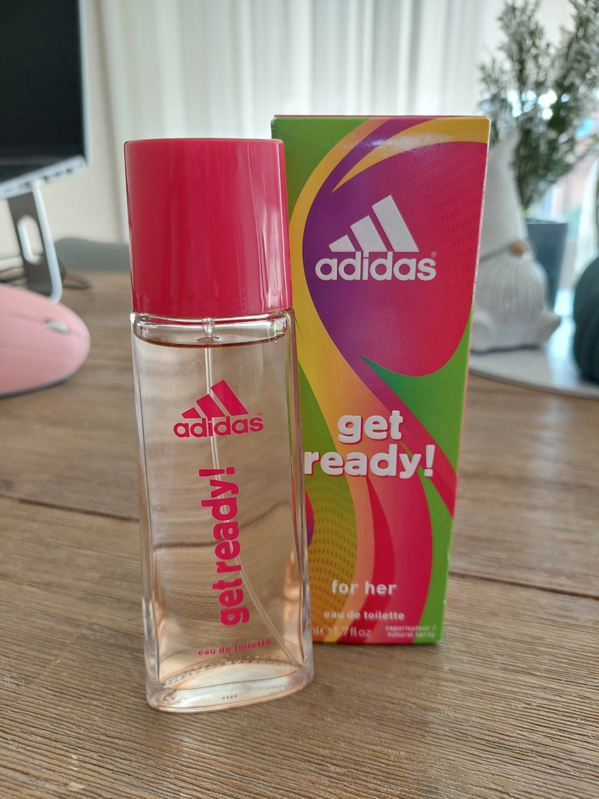 Nieuw! ADIDAS Get Ready! For Her Eau de Toilette 50ml, Ophalen of Verzenden, Nieuw