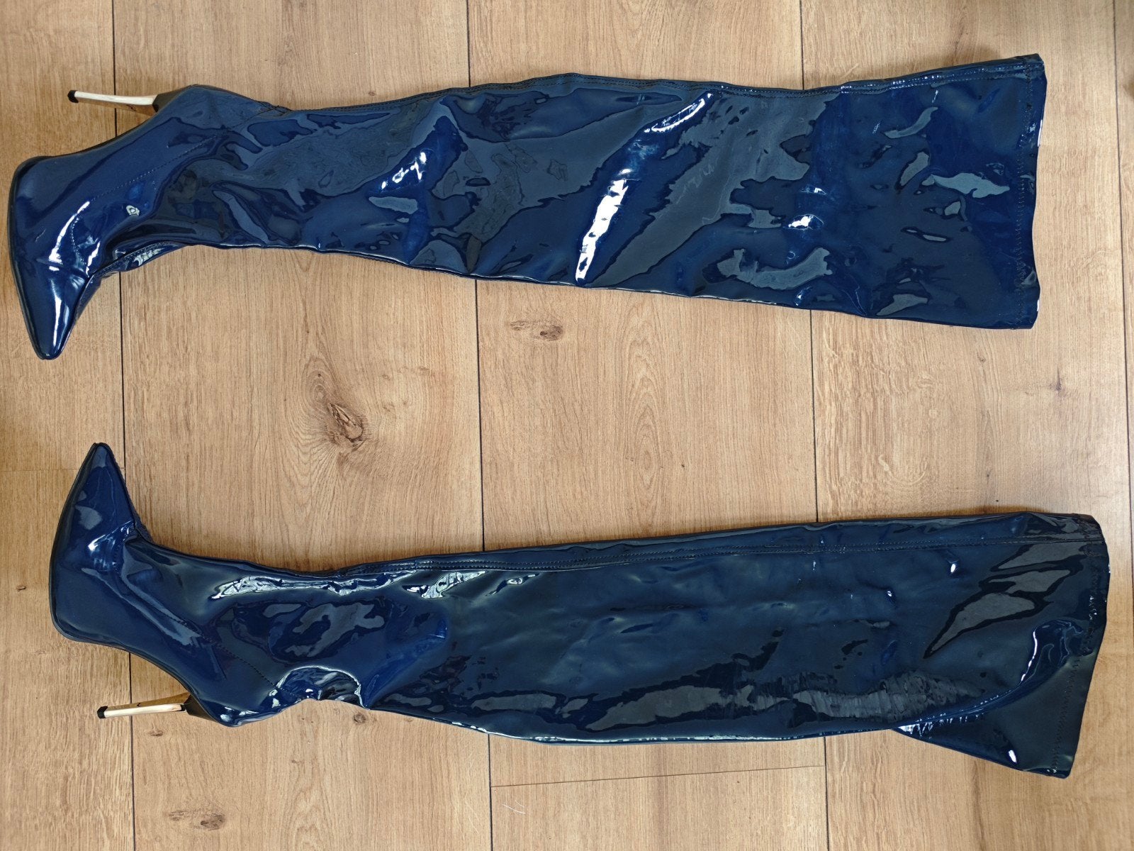 overknee laarzen hoge sexy Mt 48 bijna nieuw, Ophalen of Verzenden, Zo goed als nieuw, Zwart, Hoge laarzen