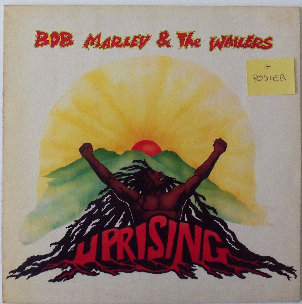 LP van Bob Marley ( met grote poster ), LP, Gebruikt, Inclusief binnenhoes, Ophalen of Verzenden