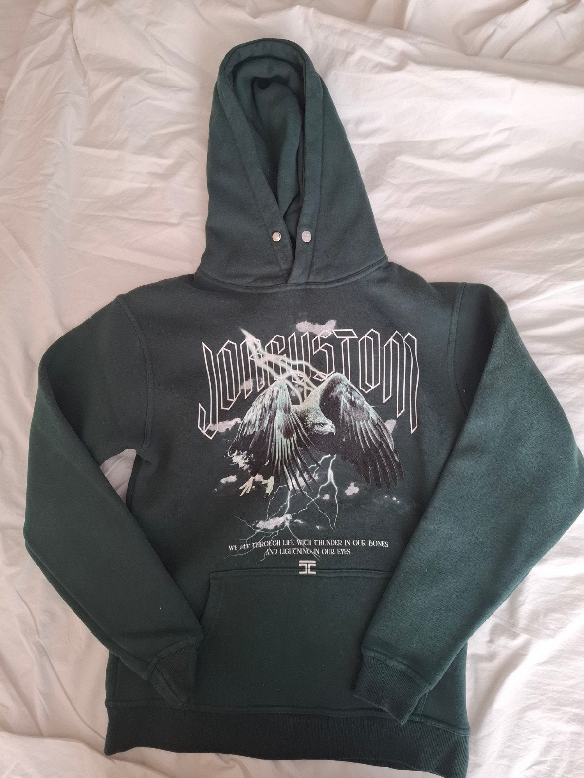 Jorcustom Hoodie Groen Maat M Slim Fit, Ophalen of Verzenden, Gedragen, Jorcustom