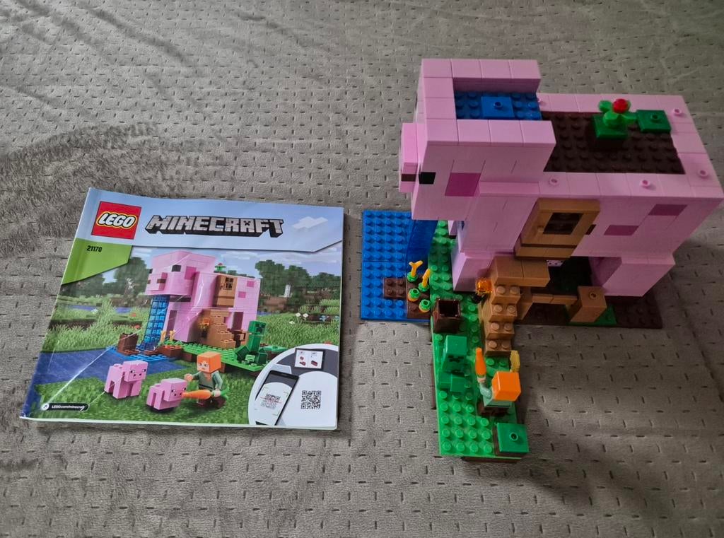 Lego minecraft set 21170, Ophalen of Verzenden, Zo goed als nieuw