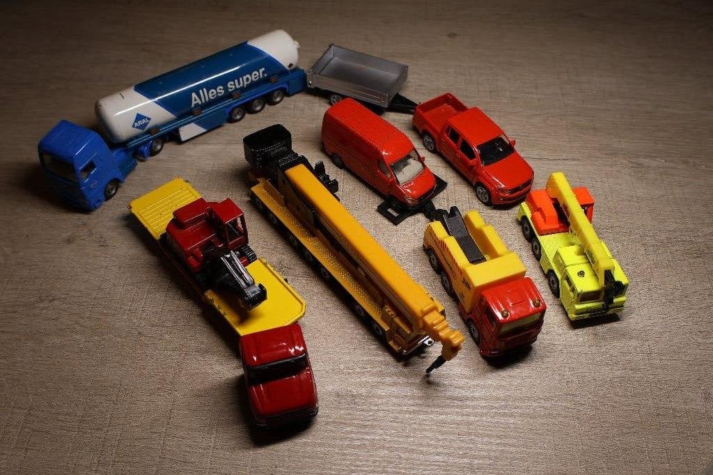 Siku modelauto's set - beschadigd, Ophalen of Verzenden, Gebruikt, Auto