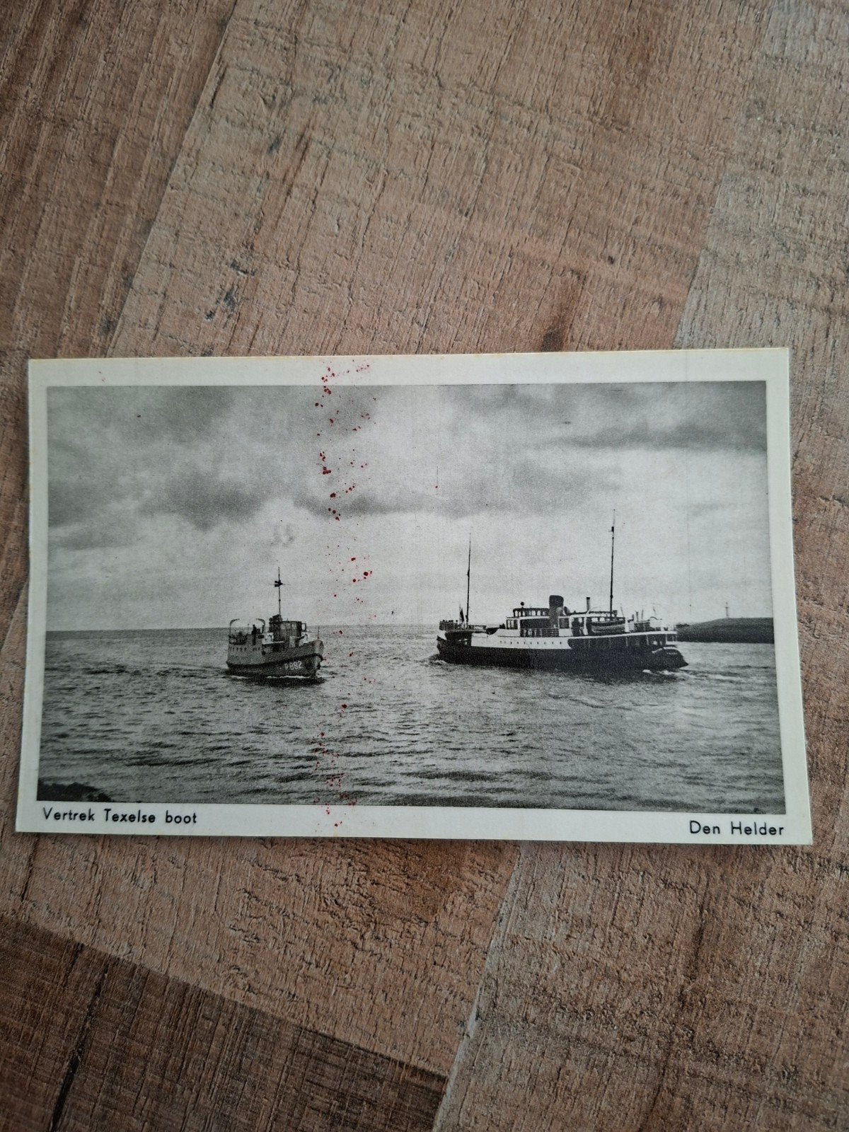 den helder texel, Ophalen of Verzenden, 1940 tot 1960, Ongelopen, Noord-Holland