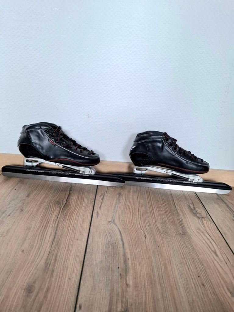 Evo Radon klapschaatsen maat 39, Sport en Fitness, Schaatsen, Ophalen of Verzenden, Zo goed als nieuw, Noren, Overige merken