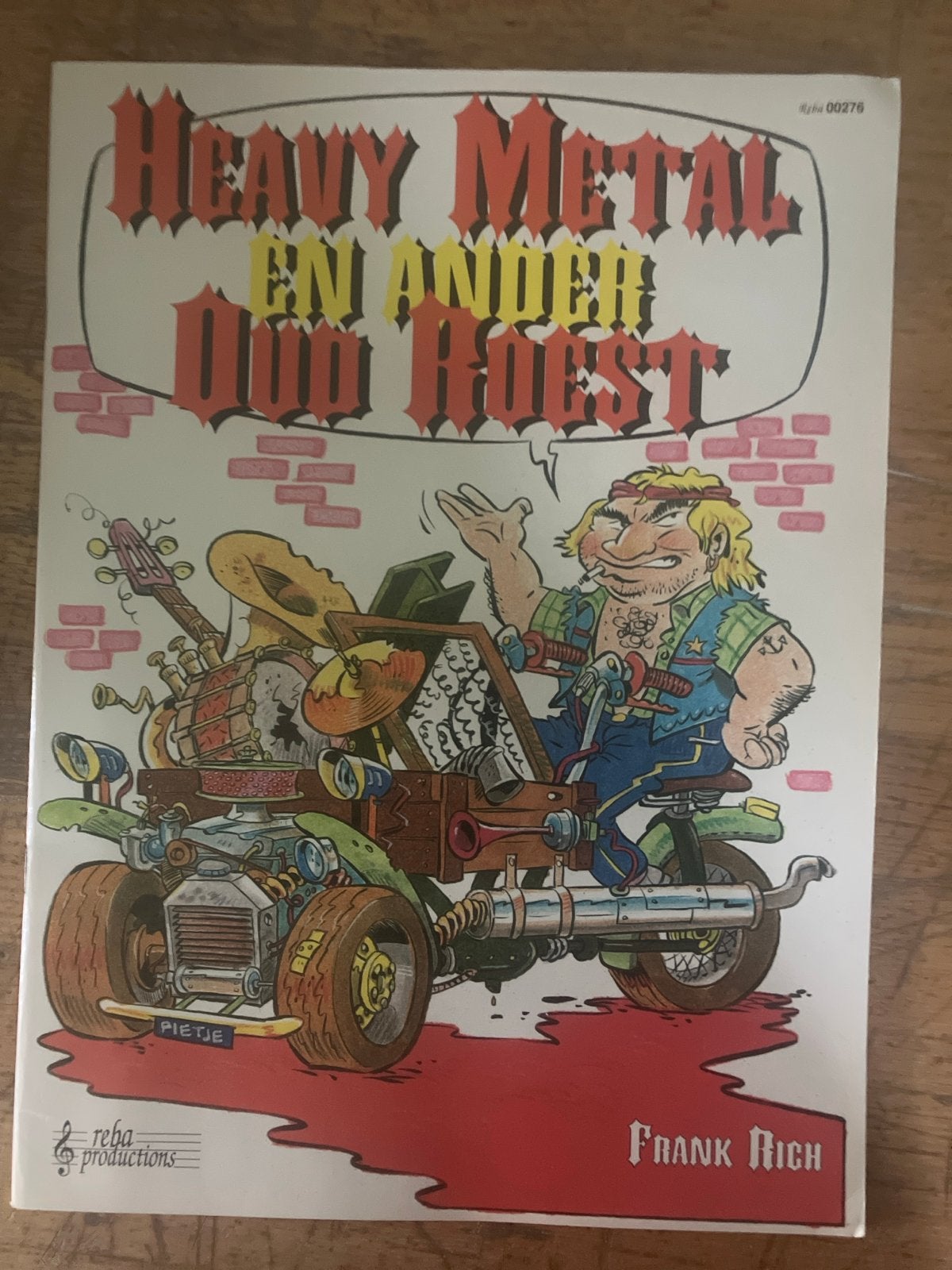 Heavy Metal en Ander Oud Roest - Frank Rich stripboek, Ophalen of Verzenden