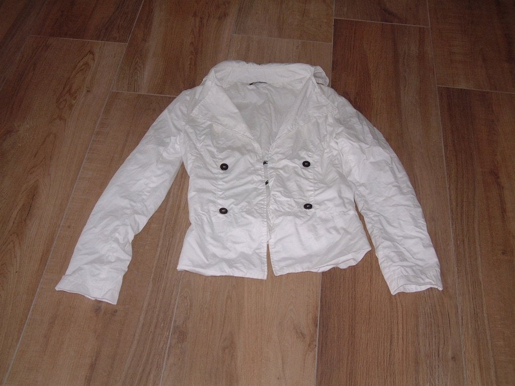 zomer jas wit IKKS wit maat 42, Ophalen of Verzenden, Zo goed als nieuw, Maat 42/44 (L), Wit