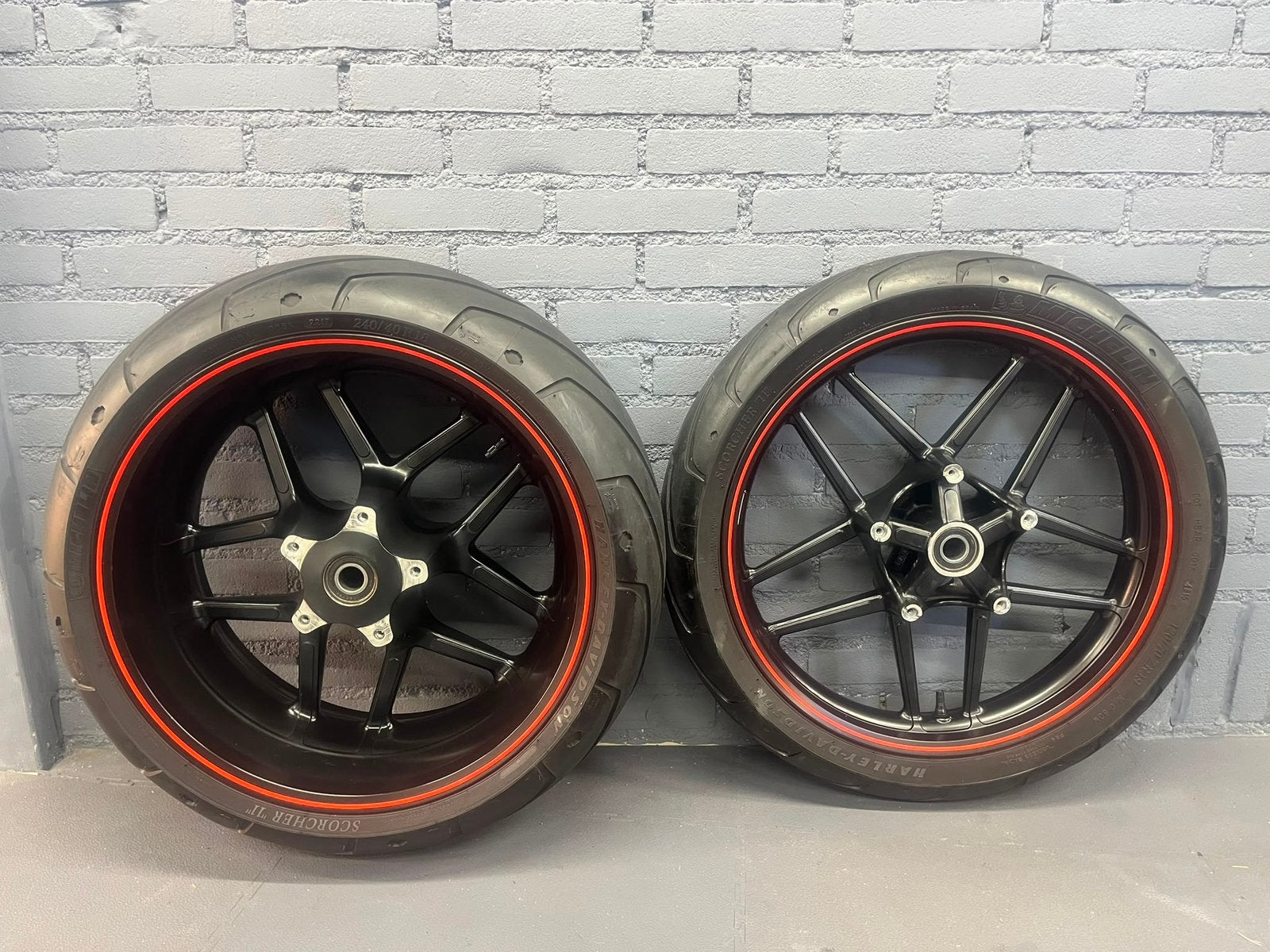 Harley Davidson VRSC wielenset velgen Vrod Night rod, Ophalen of Verzenden