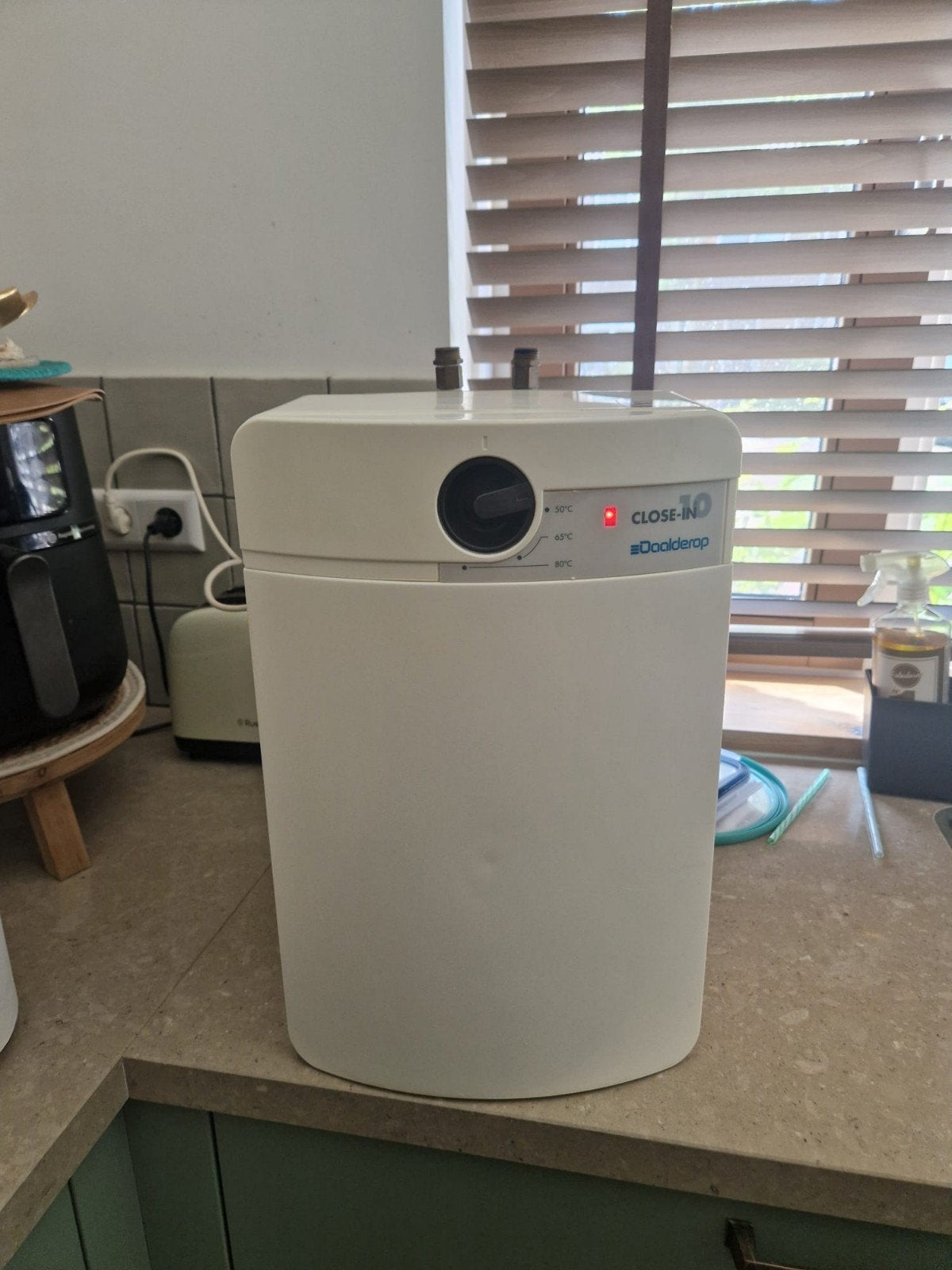 Daalderop Close-in 10 liter boiler, Doe-het-zelf en Verbouw, Geisers en Boilers, Ophalen, Gebruikt, Boiler, Minder dan 20 liter