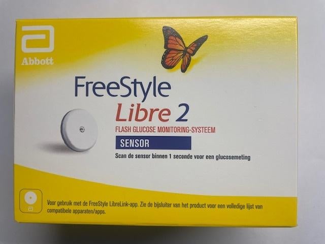 Freestyle Libre2 sensor, Ophalen of Verzenden, Nieuw