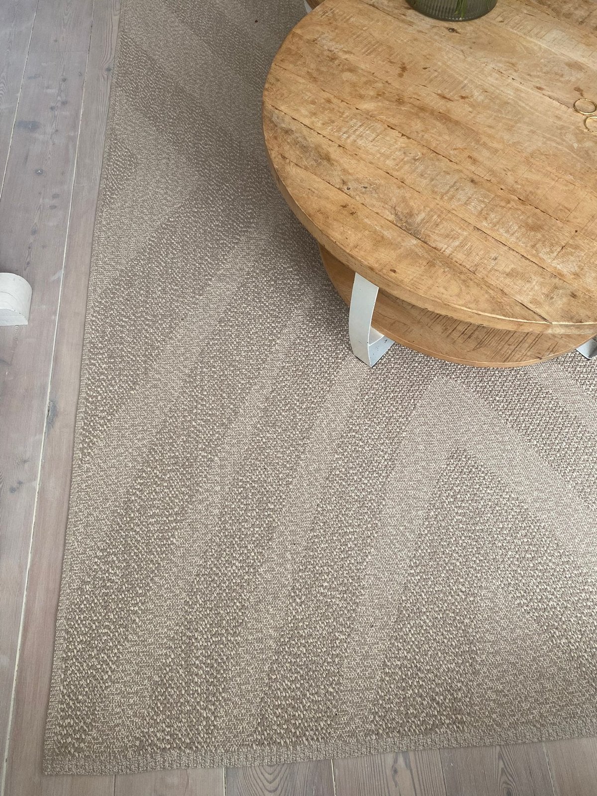 GLOEDNIEUW beige vloerkleed 170x240cm, Ophalen, 150 tot 200 cm, 75 cm of meer, Rechthoekig