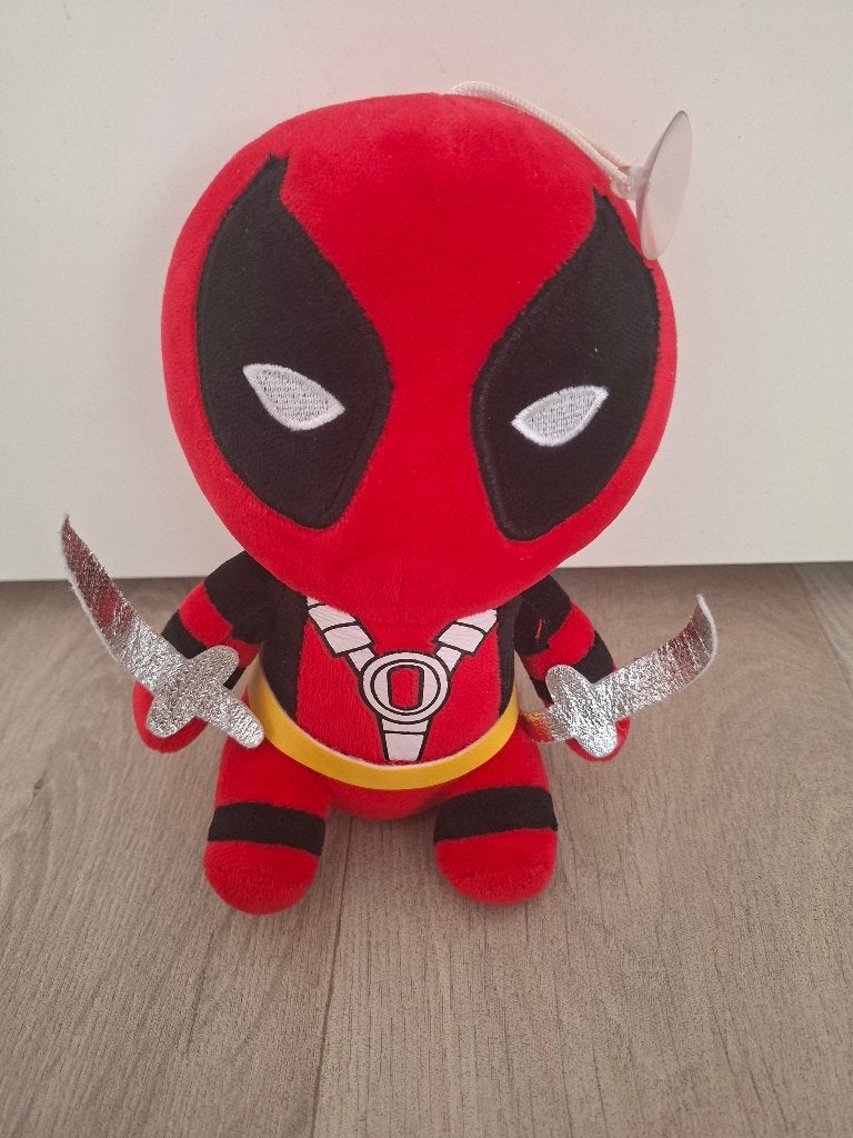 Deadpool pluche knuffel 20cm, Overige merken, Overige karakters, Overige typen, Ophalen of Verzenden