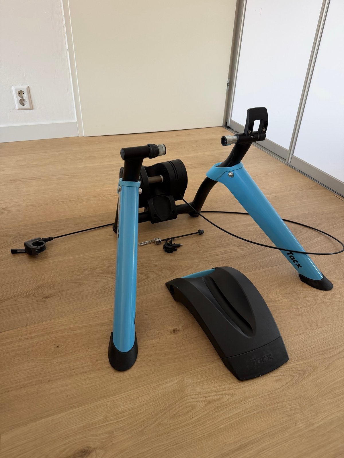 Tacx Blue Matic fietstrainer + Garmin Speed Sensor 2, Sport en Fitness, Wielrennen, Ophalen, Zo goed als nieuw, Overige typen