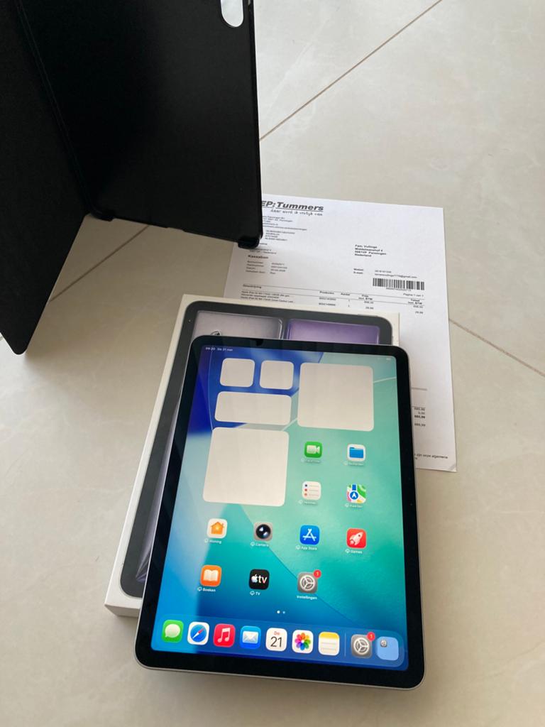 Ipad Air M4 2026 128gb nieuw/bon/garantie Te koop/ruil, Ophalen, Apple iPad Air, 11 inch, Nieuw