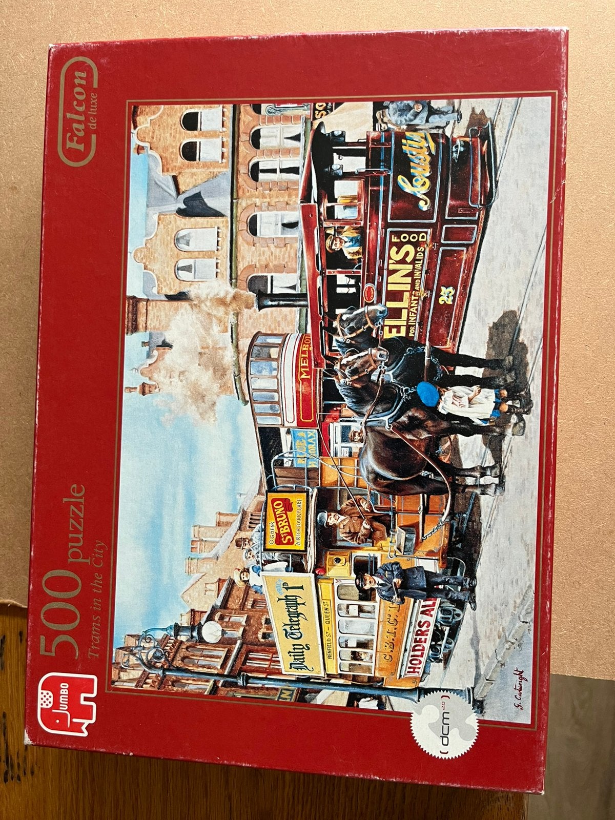 Mooie Falcon puzzel van 500 stukje, Ophalen of Verzenden, 500 t/m 1500 stukjes, Zo goed als nieuw