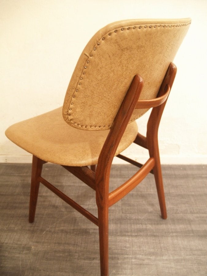 Jaren 50 stoel vintage mid century design, Huis en Inrichting, Ophalen, Gebruikt, Mid century vintage design, -