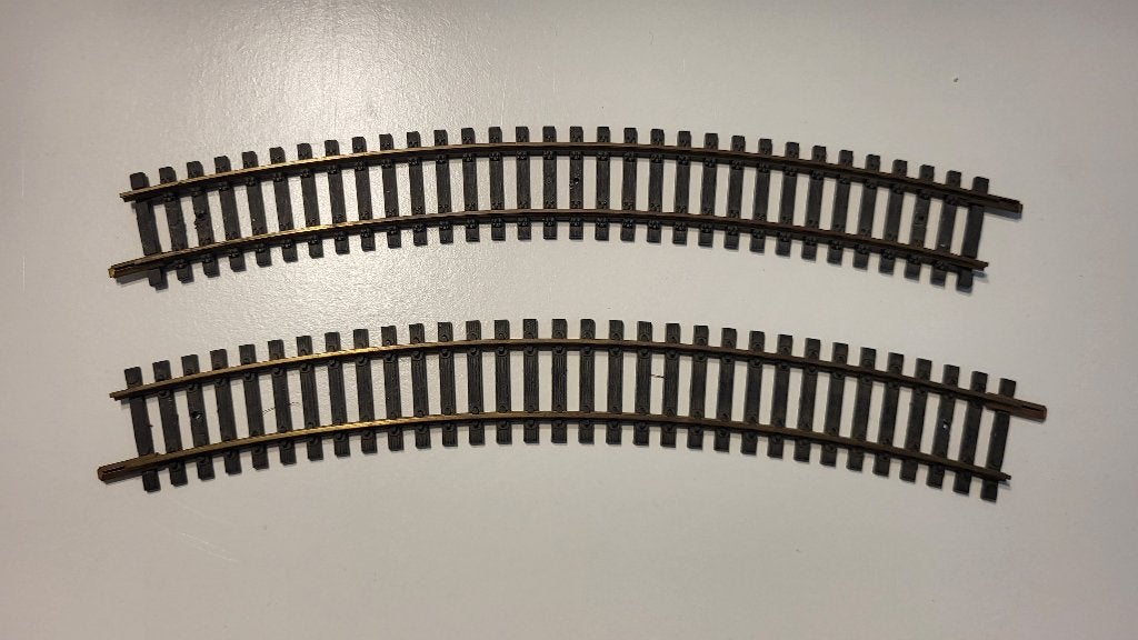 Fleischmann bocht messing 6030 R415 30gr, Gebruikt, Gelijkstroom, Fleischmann, Rails