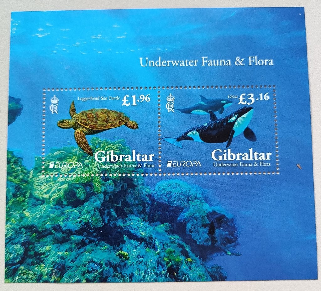 Gibraltar 2024 cept PF block, Ophalen of Verzenden, Overige landen, Postfris