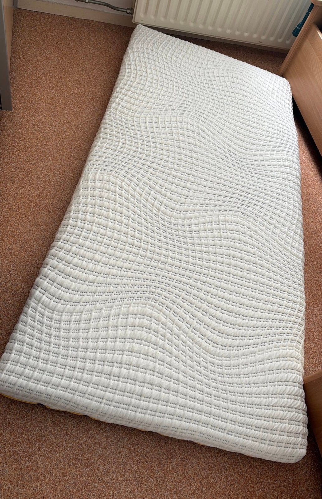 Nieuw matras topper B Bright DELUXE 90x200, Ophalen of Verzenden, Zo goed als nieuw, Tweepersoons, 90 cm