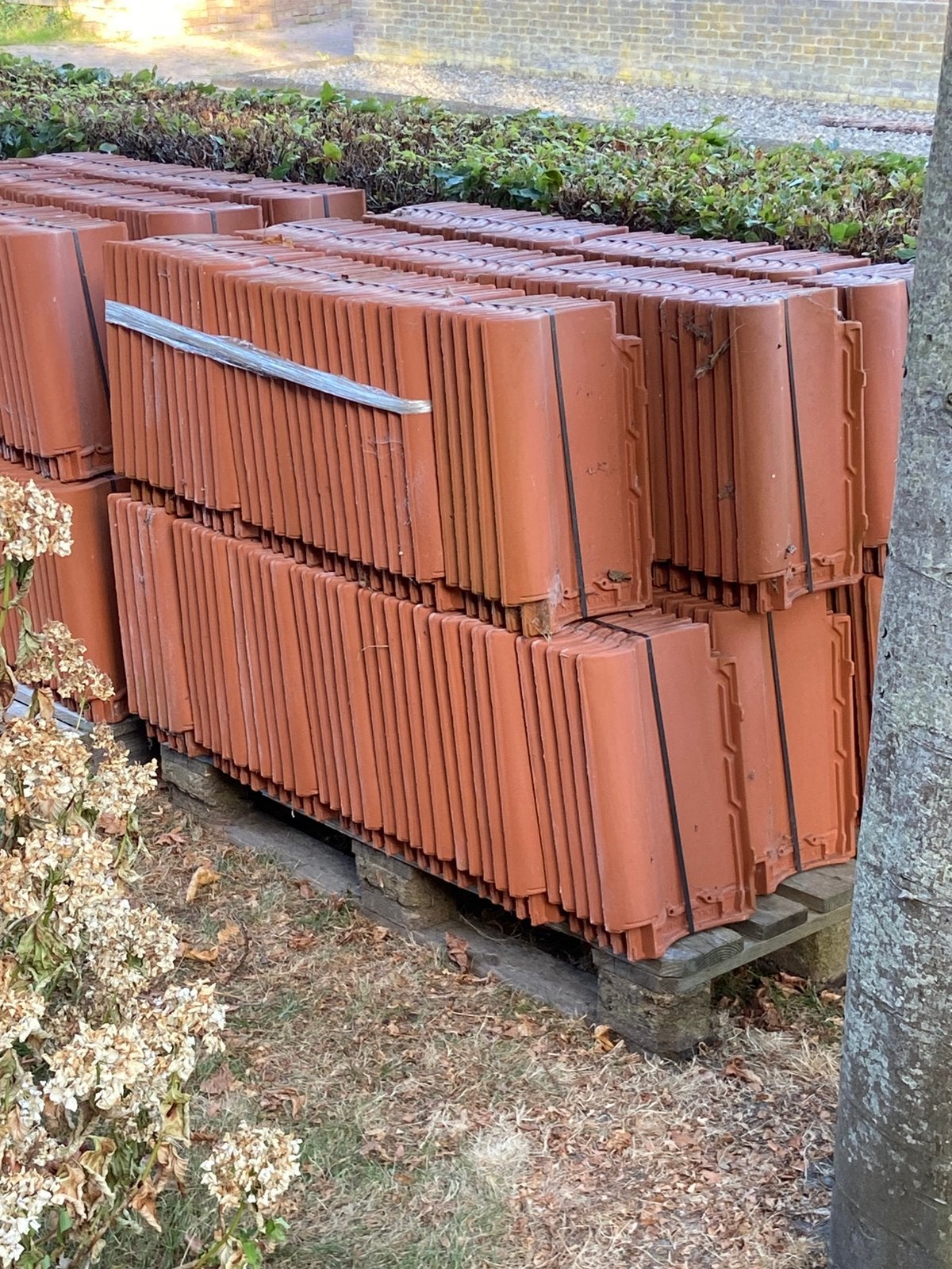 Monier De Nieuwe Hollander -V natuurrood, Doe-het-zelf en Verbouw, Dakpannen en Dakbedekking, Ophalen, Steen of Klei, Nieuw, 15 m² of meer