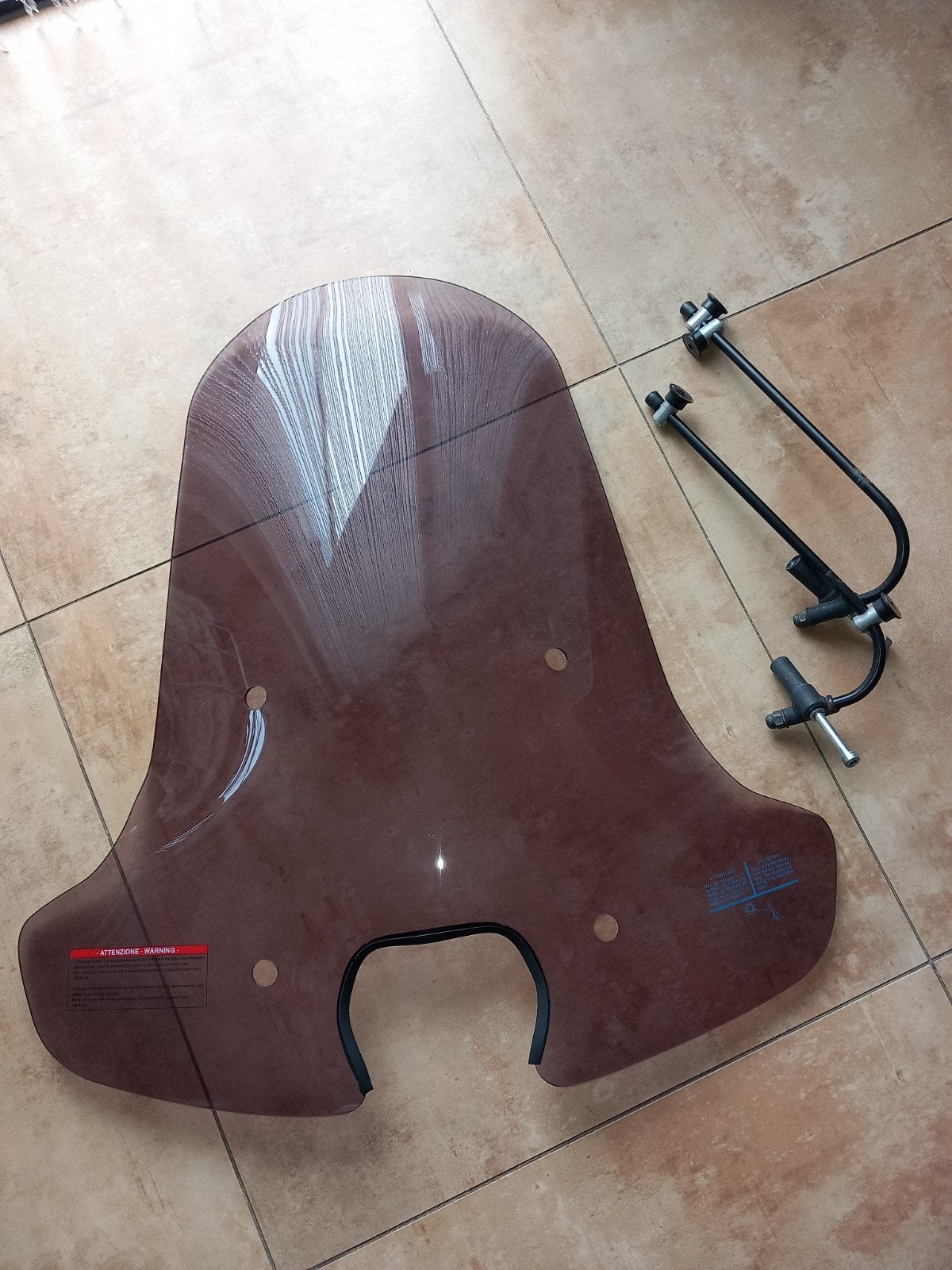 Piaggio Zip windscherm smoked, Ophalen, Gebruikt, Overige typen, Piaggio