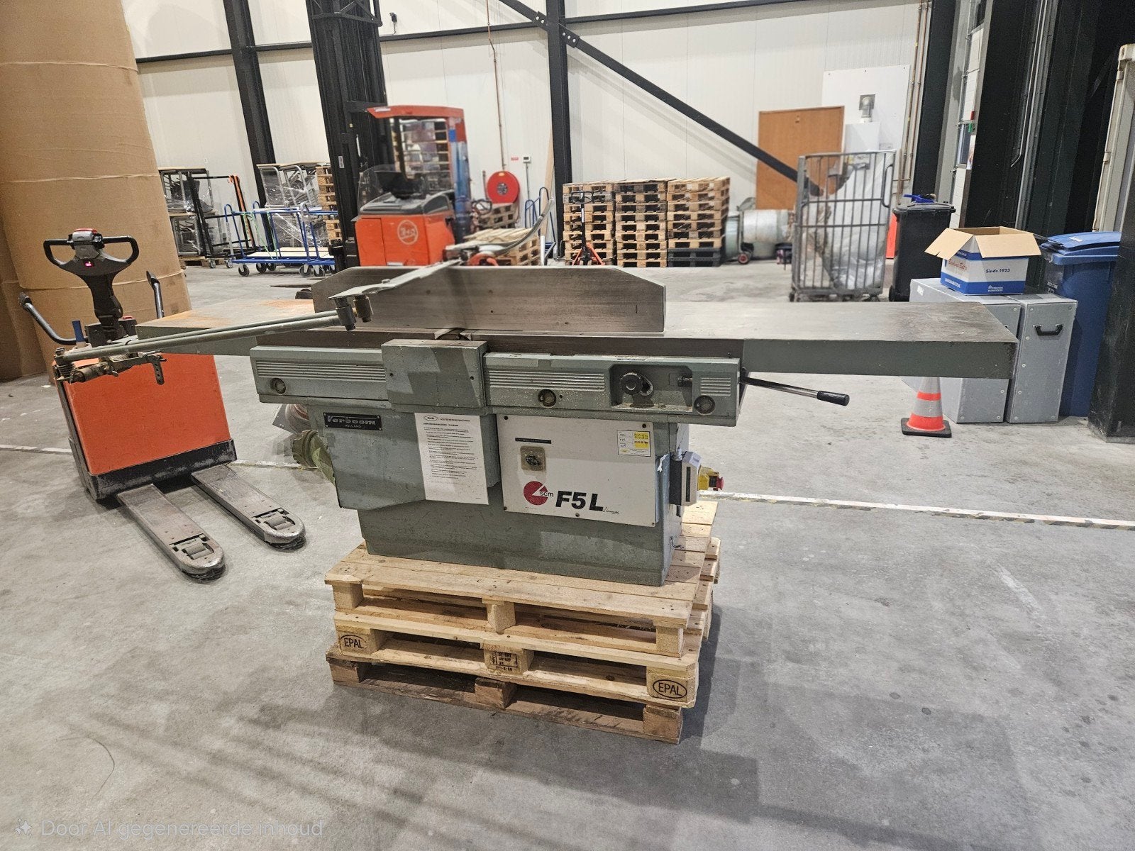 SCM F5L Vlakbank, Ophalen