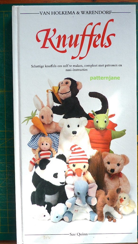 KNUFFELS Holkema en Warendorf knuffels naaien, Verzenden, Zo goed als nieuw, Overige onderwerpen
