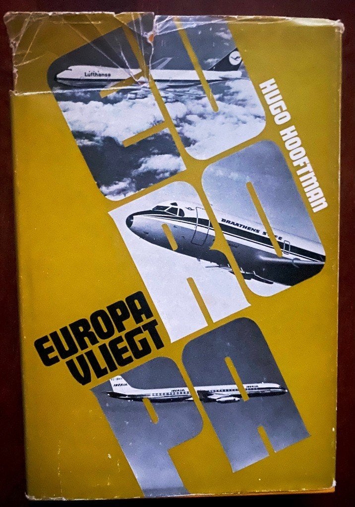 Europa vliegt - Hugo Hooftman, Boeken, Ophalen of Verzenden, Gelezen, Hugo Hooftman, Vliegtuig