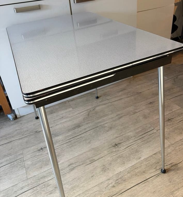 Vintage Brabantia formica tafel jaren '70, Ophalen