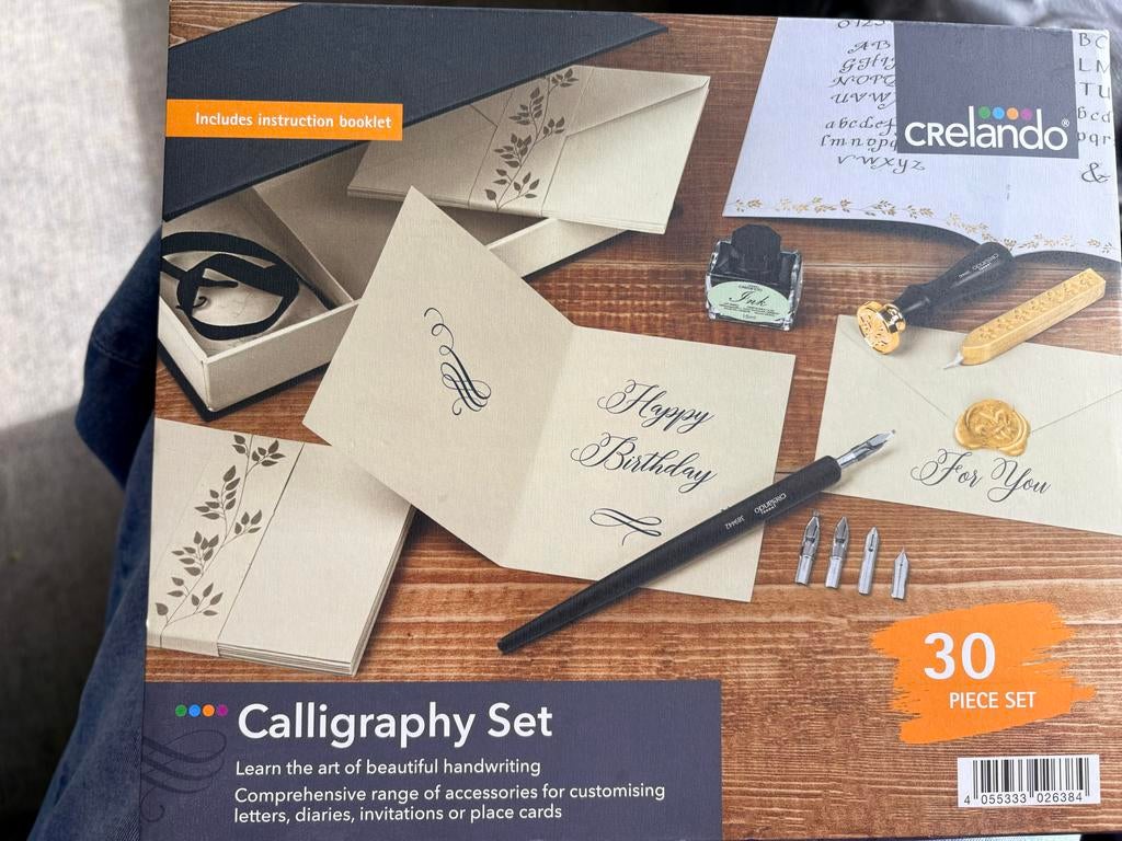 Crelado Kalligrafie Set 30-delig nieuw, Ophalen of Verzenden, Nieuw, Overige typen