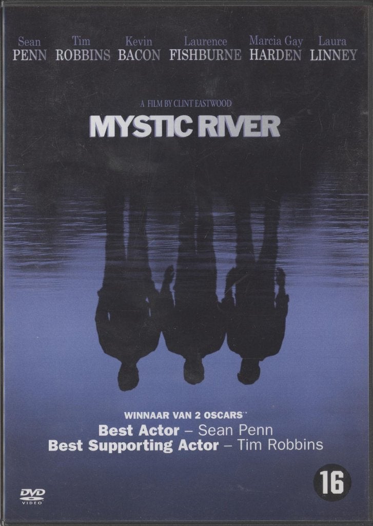 30) Mystic River: met Sean Penn en Laurence Fishburne, Vanaf 16 jaar, Ophalen of Verzenden, Gebruikt, Actiethriller