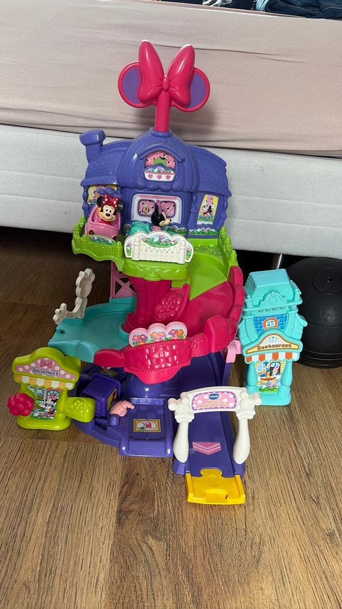 Vtech minnie mouse baan, Kinderen en Baby's, Speelgoed | Overig, Ophalen of Verzenden, Zo goed als nieuw, Meisje