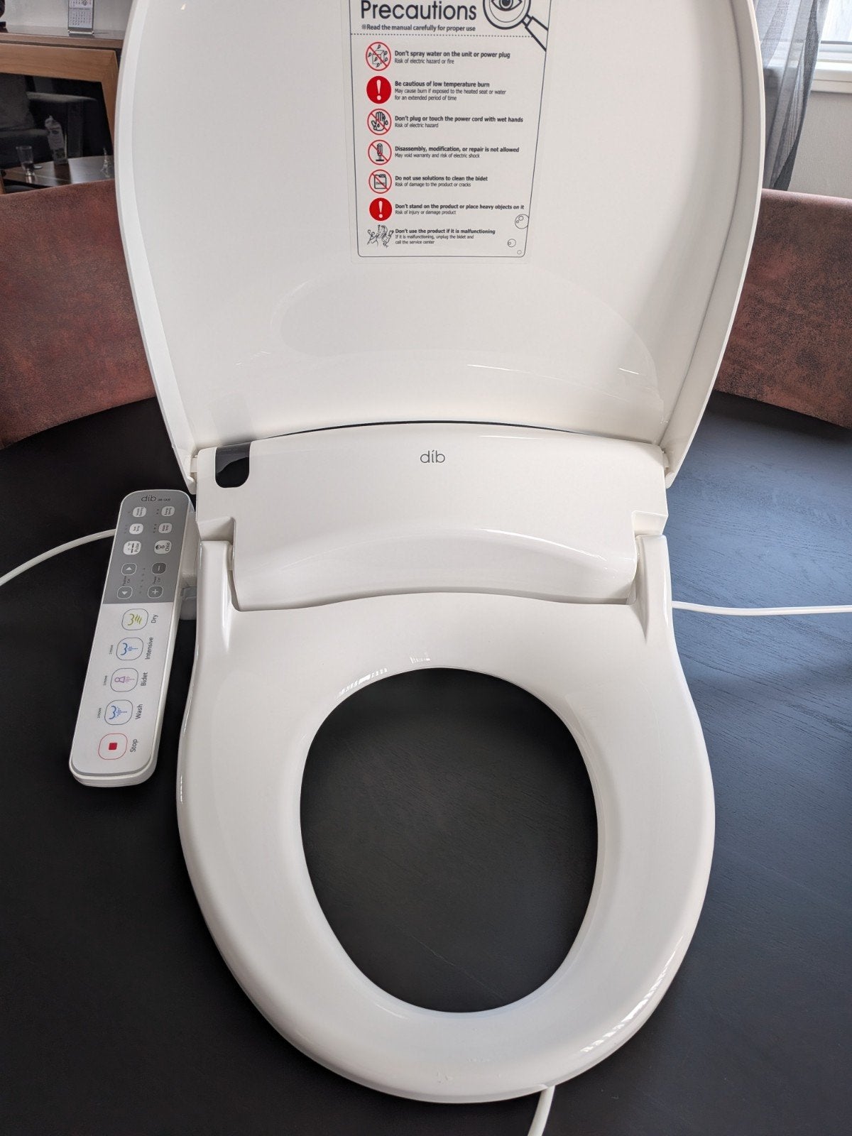 DIB Bidet Toiletbril, Doe-het-zelf en Verbouw, Sanitair, Ophalen, Zo goed als nieuw, Toilet