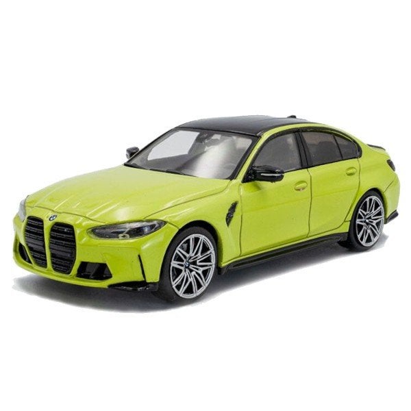 BMW M3 (G80) Competition 2023 Geel Schaal 1/43 Solido, Solido, Auto, Solido, Nieuw