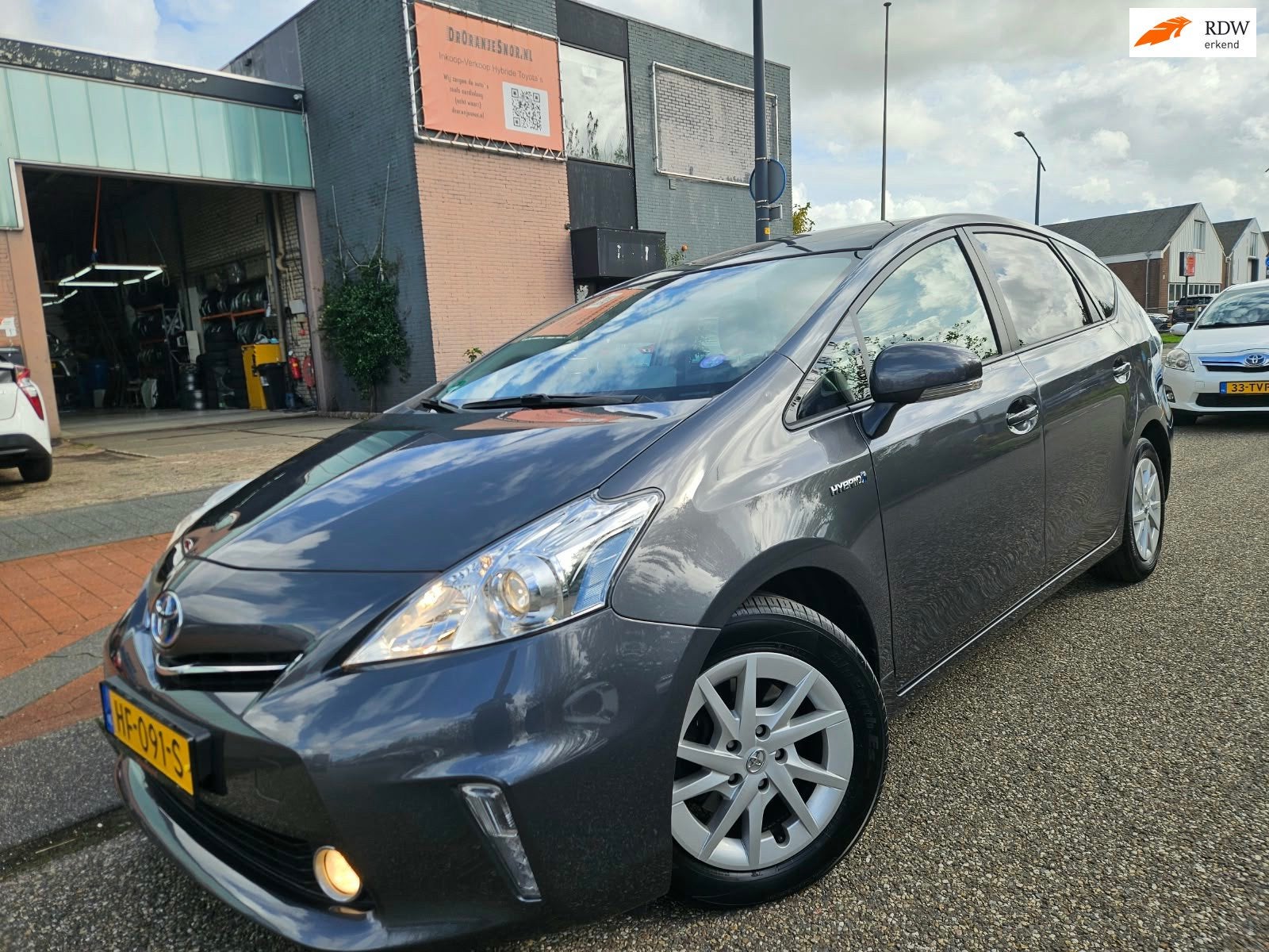Toyota Prius Wagon 1.8 Aspiration 96g GARANTIE, Auto's, Gebruikt, 7 stoelen, 84 €/maand, Te koop