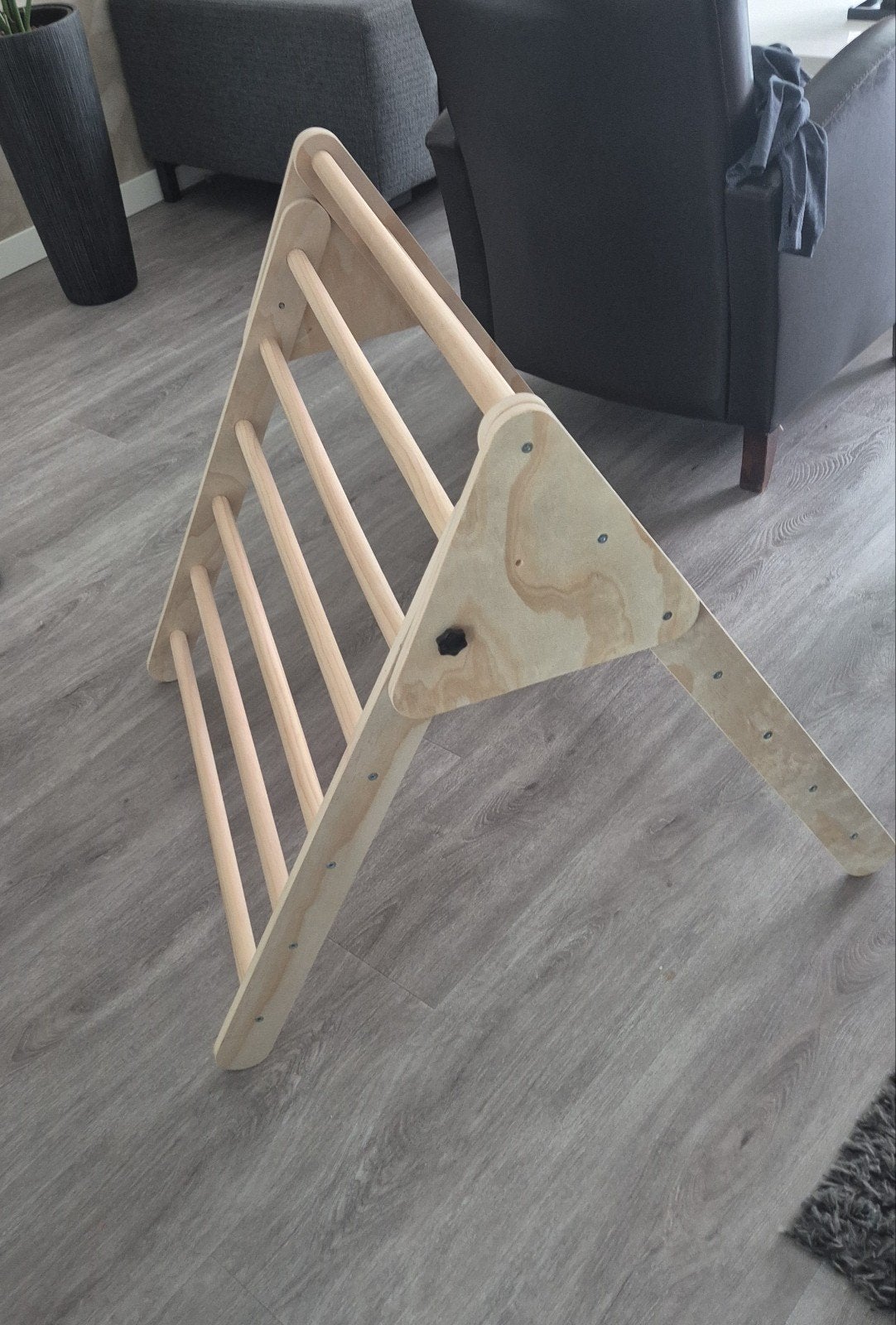 Baby Natura / Leg&Go Pikler driehoek naturel houten klimrek, Ophalen