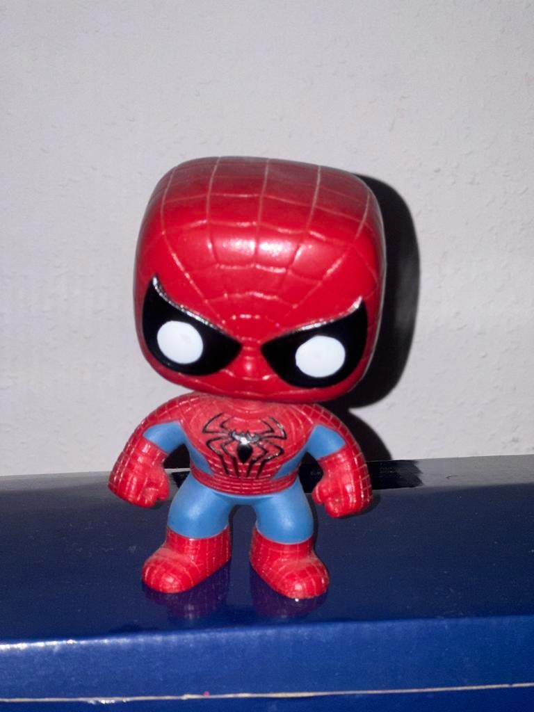 Funko Pop Spiderman figuur - Marvel verzamelobject, Ophalen of Verzenden, Zo goed als nieuw