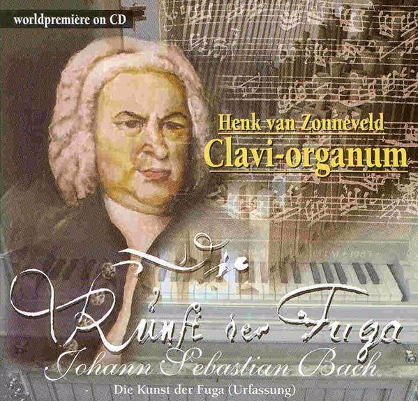 NIEUW Bach: Die Kunst der Fuge / Van Zonneveld, clavi-organu, Ophalen of Verzenden, Barok, Zo goed als nieuw, Overige typen