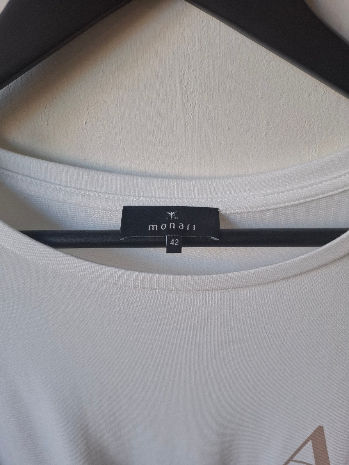 Monari luxe t -shirt maat: 42/44 nieuw zonder kaartjes.., Monari, Maat 42/44 (L), Nieuw, Ophalen of Verzenden