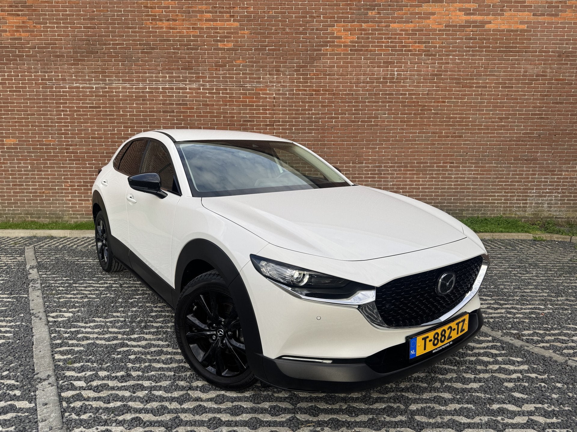 Mazda CX-30 2.0 e-SkyActiv-X 186 M Hybrid Homura NAVI | APPL, Voorwielaandrijving, Stof, Gebruikt, Overige brandstoffen