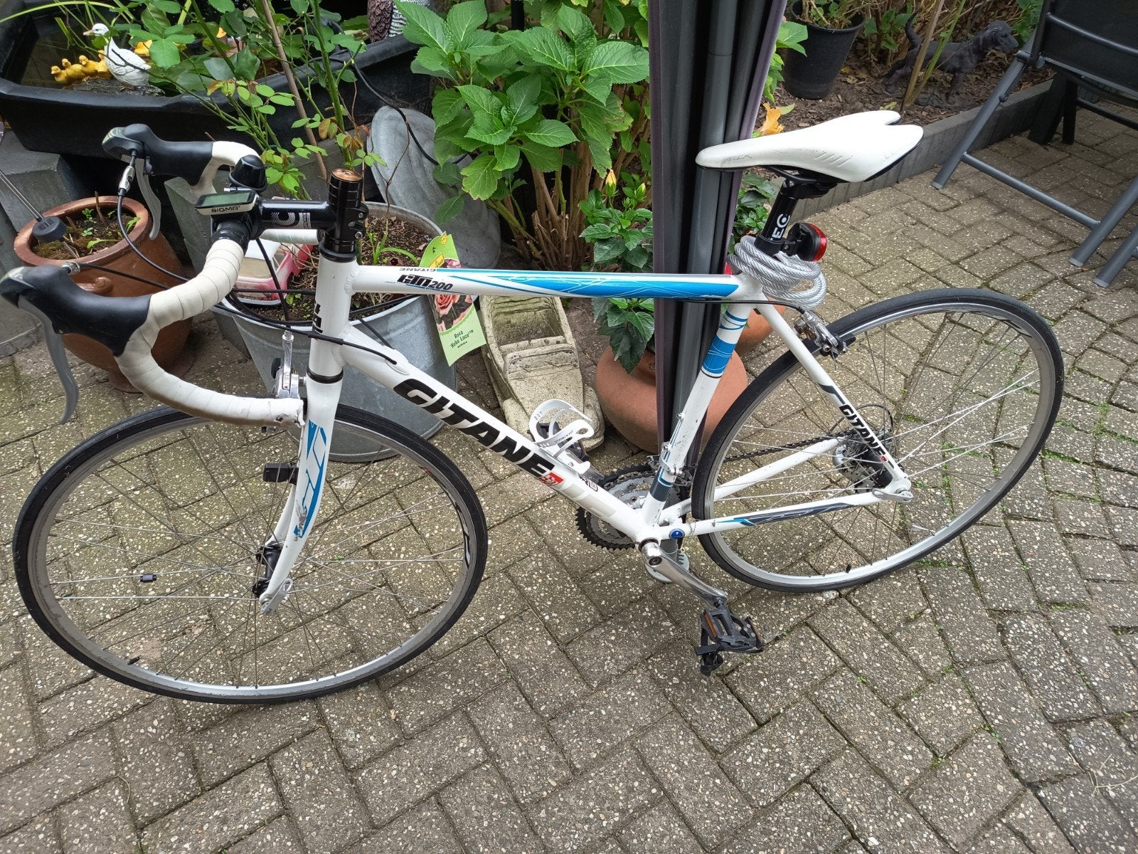 racefiets Gitane zie foto's prijs € 110.00, Fietsen en Brommers, Overige merken, Gebruikt, Aluminium, Ophalen of Verzenden