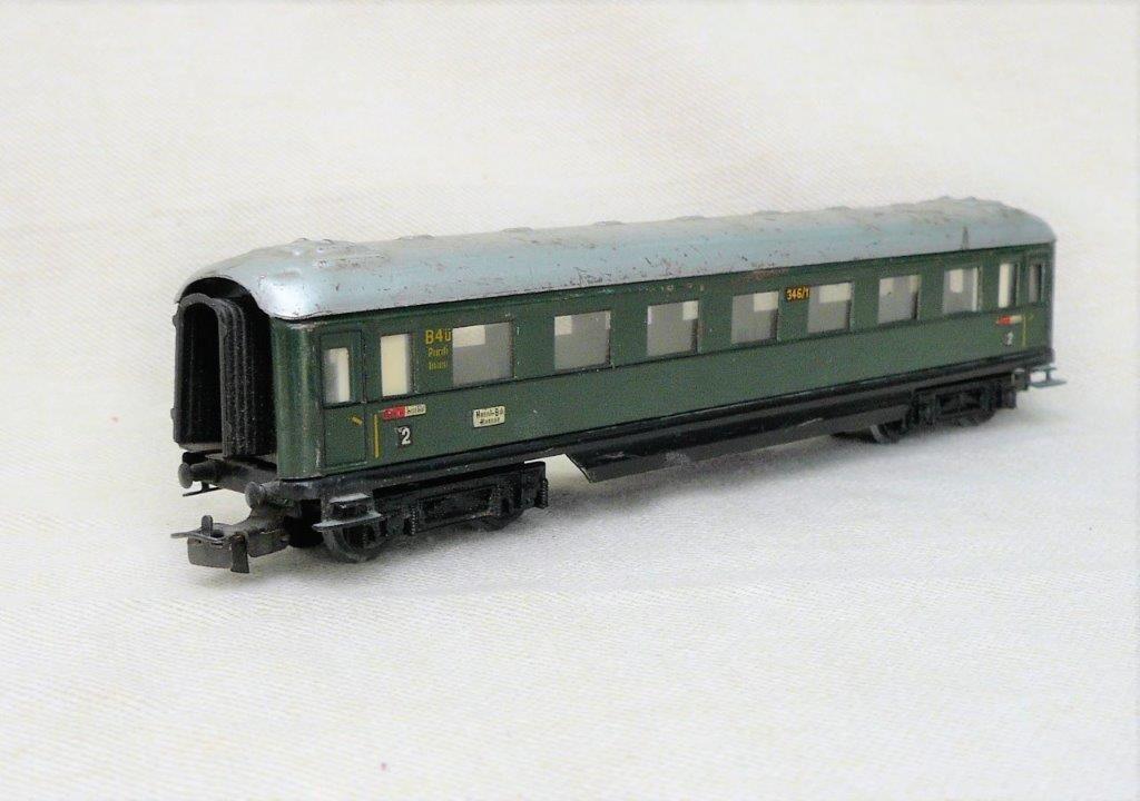 Märklin 346/1 4006 Schürzenrijtuig 2e klas., Hobby en Vrije tijd, Modeltreinen | H0, Wisselstroom, Ophalen of Verzenden, Märklin